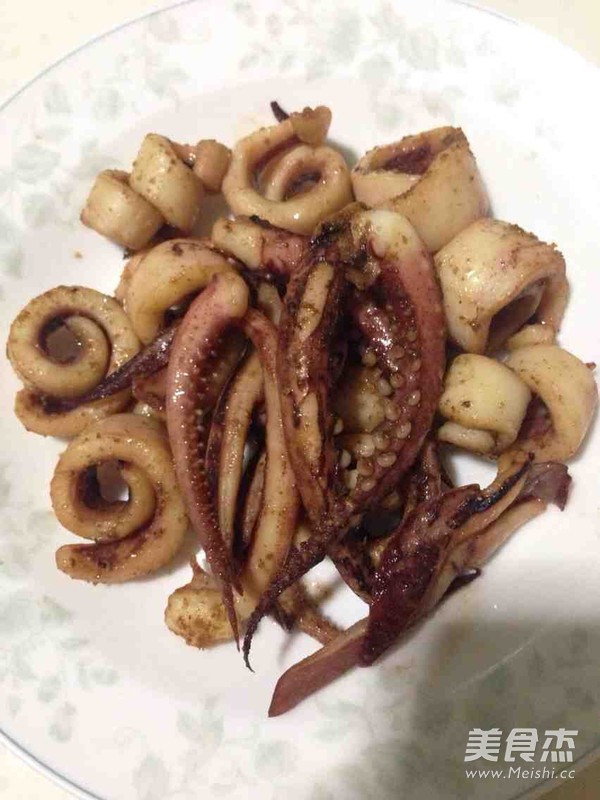Grilled Squid with Cumin recipe
