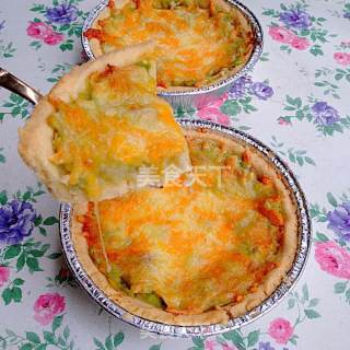 Avocado Bacon Cheese Pie recipe