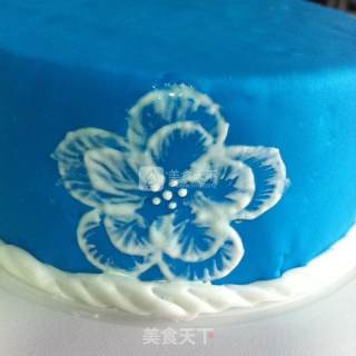 Frosted Fondant Cake recipe