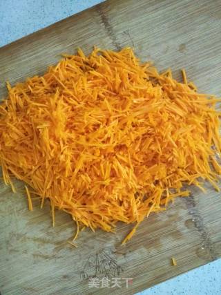 Shredded Pumpkin Fried Eggs recipe