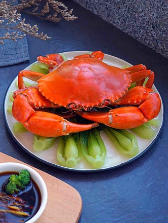 Steamed Blue Crab recipe