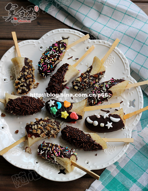 Chocolate Banana Popsicle recipe