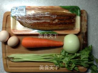 Japanese Style Eel Fried Rice recipe