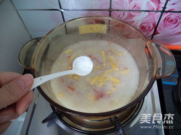 Ham and Egg Congee recipe