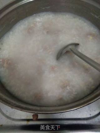 Congee with Preserved Egg and Lean Meat recipe