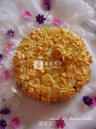 #aca烤明星大赛#three-dimensional Flower Apple Pie (upgraded Version) recipe