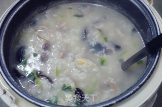 Assorted Porridge with Flower Clams recipe