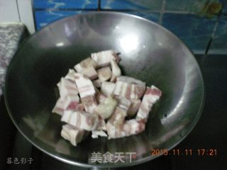 Stewed Pork Belly with Ginkgo recipe