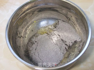 # Fourth Baking Contest and is Love to Eat Festival# My Neighbor Totoro Black Rice Chiffon recipe