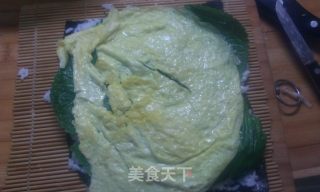 Double Purple Zhengyan Egg Skin Rice Roll-perilla Series 3 recipe