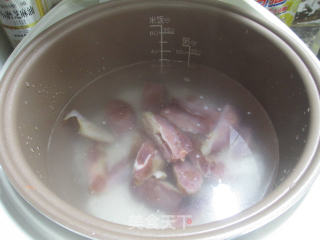 Steamed Duck Leg Rice Congee recipe