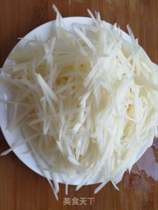 Hot and Sour Potato Shreds recipe