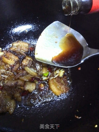 Braised Pork Belly with White Radish recipe