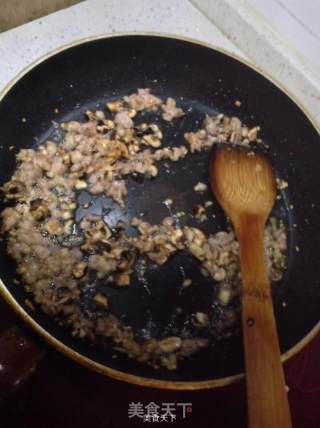 Minced Meat and Mushroom Vermicelli Pot recipe