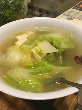 Chinese Cabbage Stewed Tofu recipe