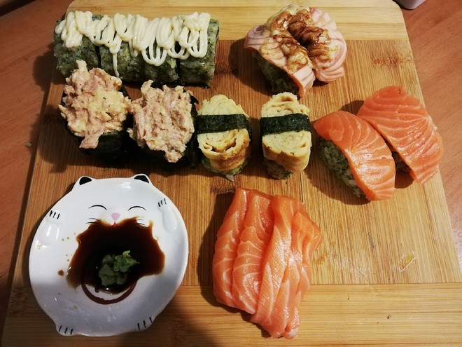 [ketogenic Low-carbon] Sushi Collection recipe