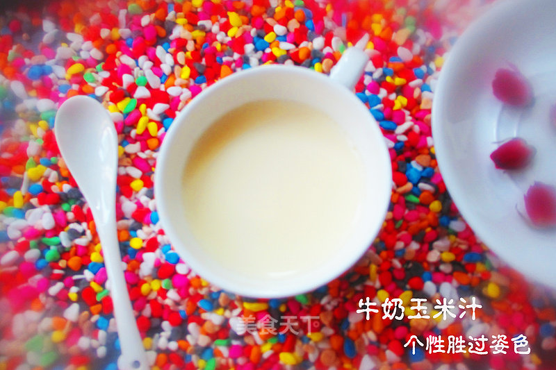 Milk Corn Juice recipe