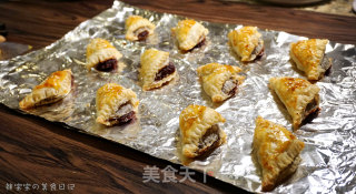 Durian Crisp & Red Bean Crisp | When The Puff Pastry Meets Durian 【exclusive】 recipe