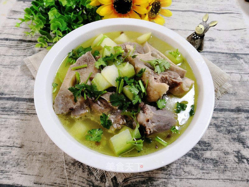 Oxtail Stewed Radish recipe