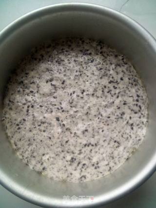 Black Sesame Hair Cake recipe