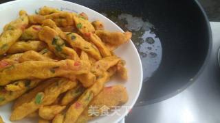 Pumpkin Strips with Mixed Vegetables recipe