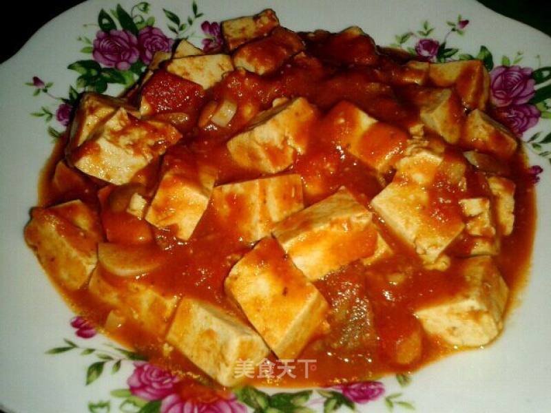 Tomato Sauce Tofu recipe