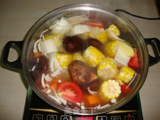 [vegetables and Seafood Shabu-shabu]---it is Delicious and Healthy, Not Greasy, and You Won’t Get Fat After Eating It. recipe