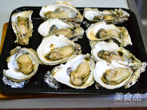 Roasted Oysters with Garlic Oil at The Occasion recipe