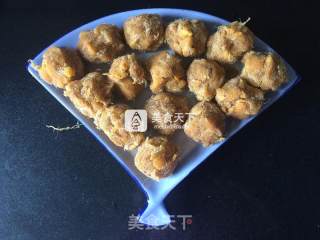 The First Season of 2016 Internet Celebrity-pork Floss Egg Yolk Green Group recipe