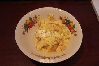 Scrambled Eggs with Fermented Fermented Cabbage recipe