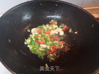 Scallion Fried River Prawn recipe