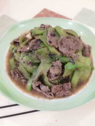 Braised Beef with Bitter Melon recipe