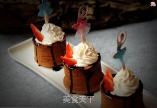 #四session Baking Contest and is Love to Eat Festival#baoermeike Cocoa Cheese Cup recipe