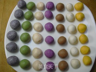 Contending Little Glutinous Rice Balls recipe