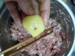 Braised Pork Stuffed with Soy Beans recipe