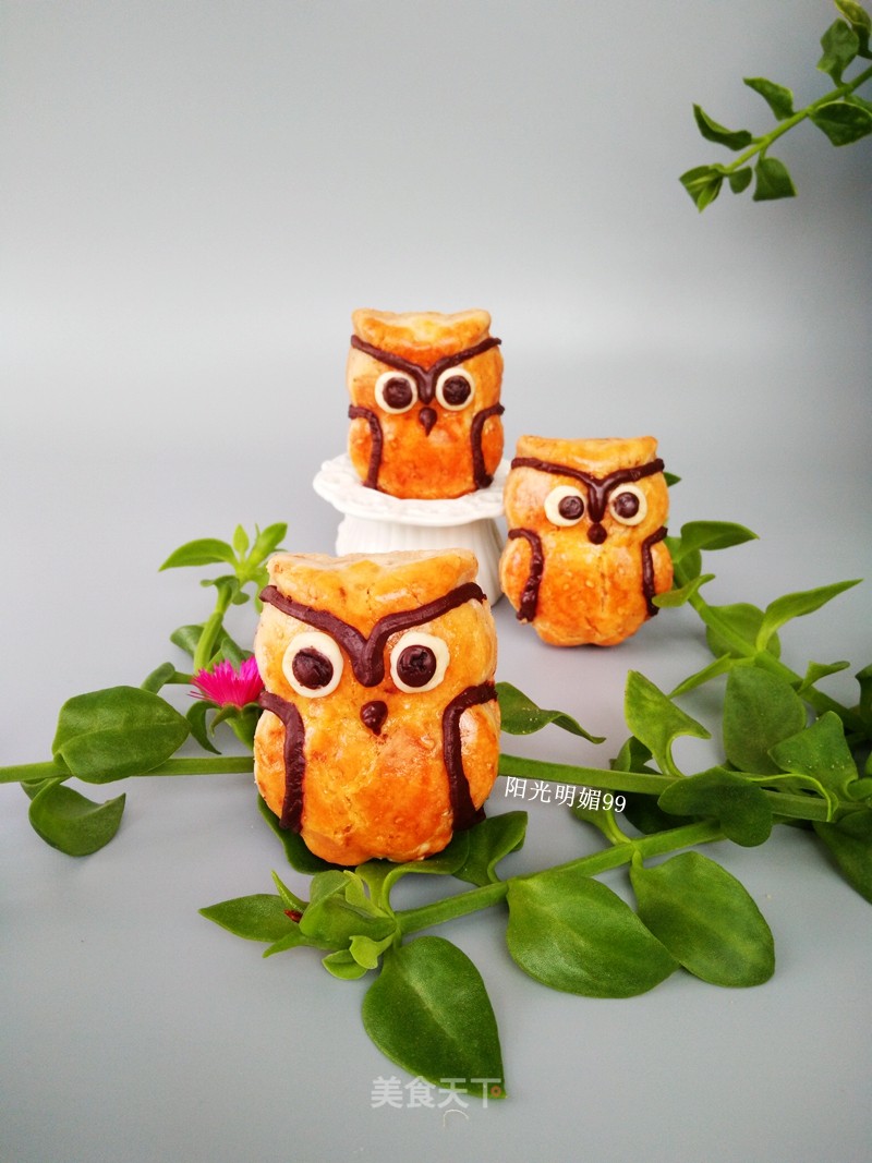 # Fourth Baking Contest and is Love to Eat Festival# Owl Cartoon Shortbread recipe
