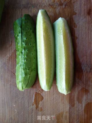 Cucumber and Peanuts in Sesame Sauce recipe