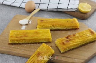 Golden Sweet Potato Cheese Bars recipe