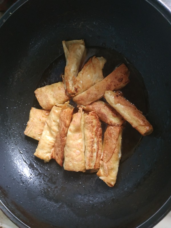 Bean Curd Meat Roll recipe