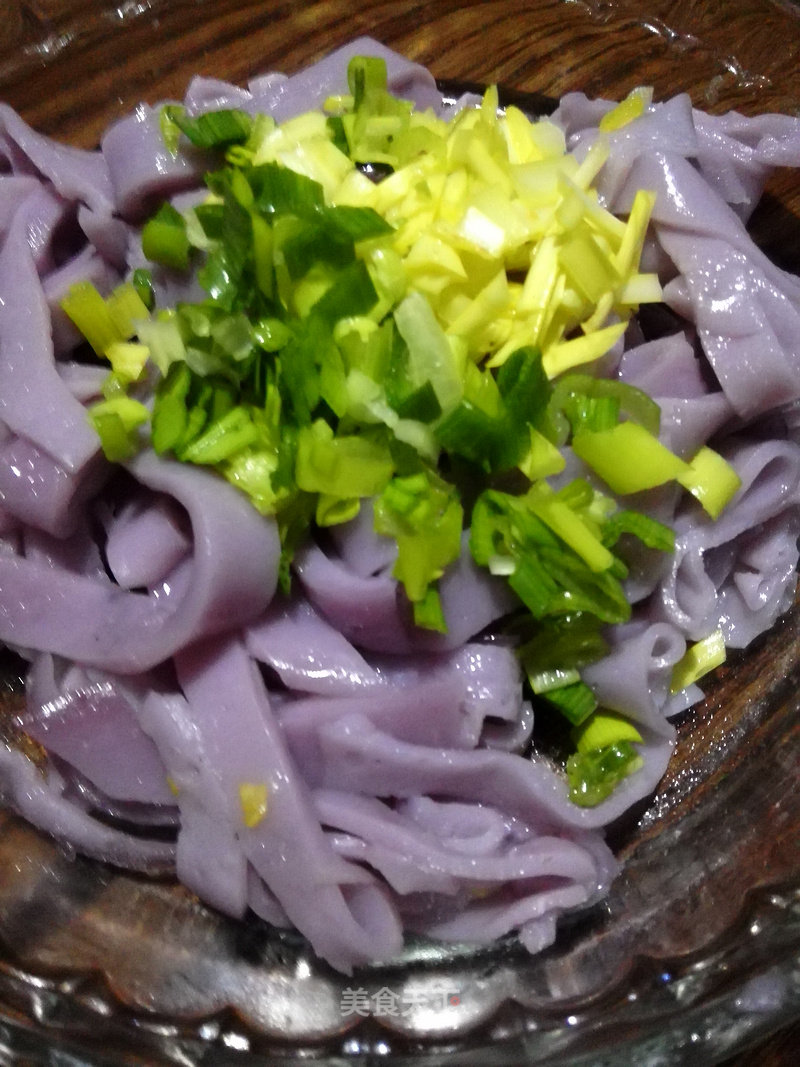 Pink Purple Liangpi recipe