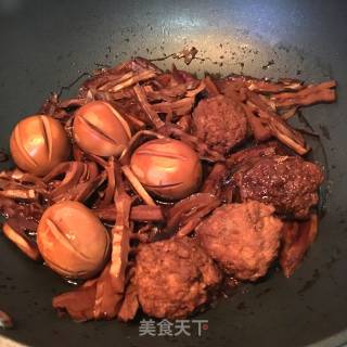 Peeled Meatballs with Sauce recipe