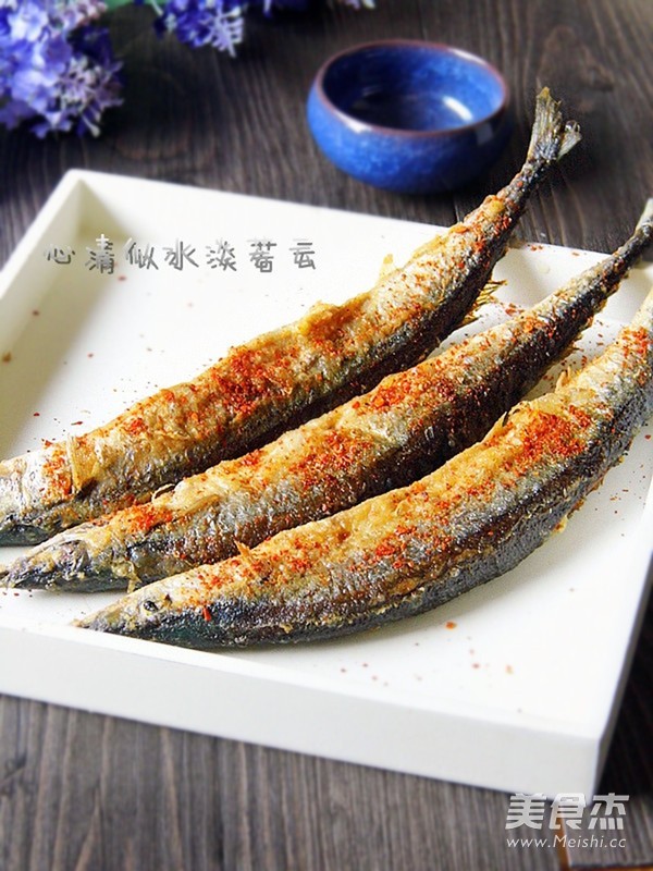 Pan-fried Spicy Saury recipe