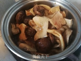Braised Abalone Fish Maw in Oyster Sauce recipe