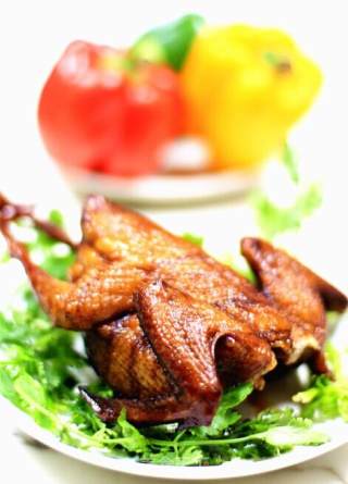 Roasted Pigeon with Black Pepper recipe