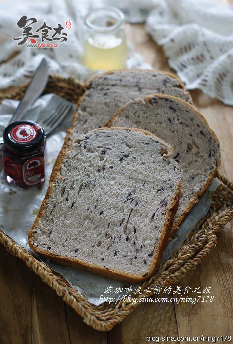 Purple Rice Bread recipe