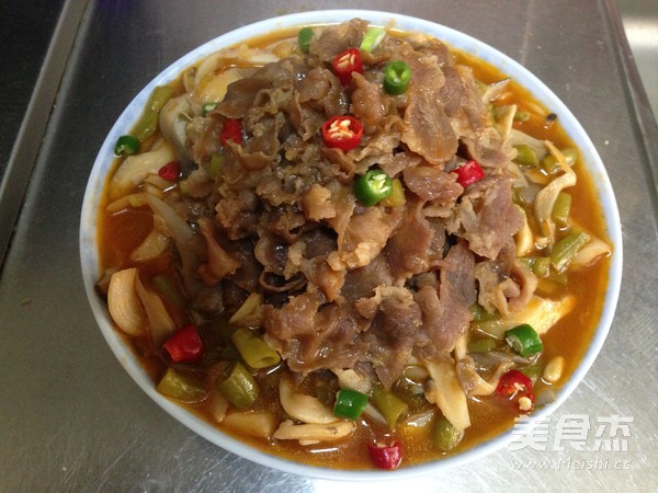 Sour Soup with Beef recipe