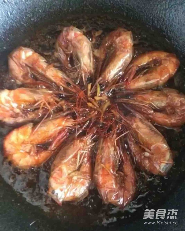 Coke Ginger Shredded Shrimp recipe