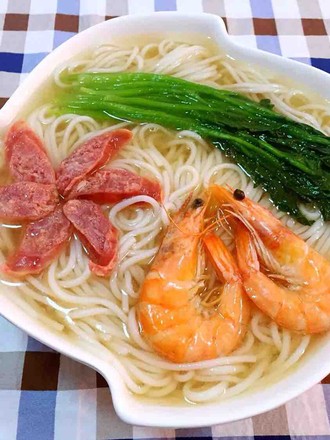 Seafood Rice Noodles recipe