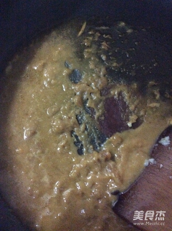Peanut Butter Mix Okra recipe