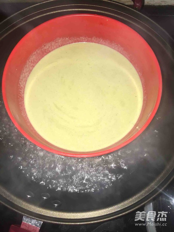 Matcha Custard Snowy Mooncake recipe